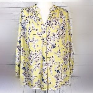 🛍ANNA GLOVER- Light Yellow / Floral
